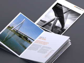 Set of 10 brochures for Arcadis